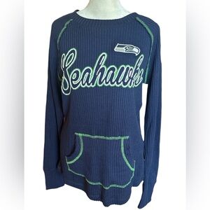 NFL Team Apparel Seattle Seahawks Long Sleeve Thermal Sz Small - NWOT